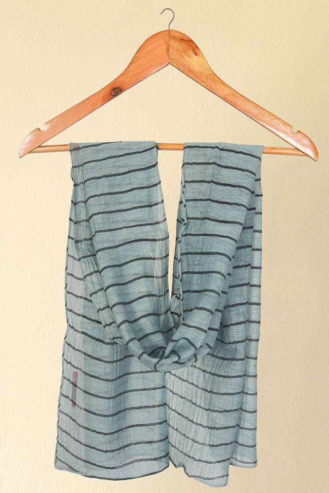 Multicolor-Cotton-and-Silk-Blend-Stripe-Scarf
