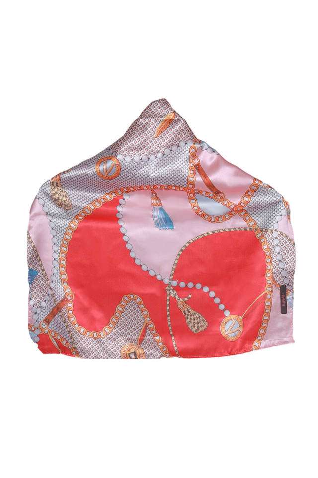 Multicolor-Satin-Self-Design-Printed-Scarf