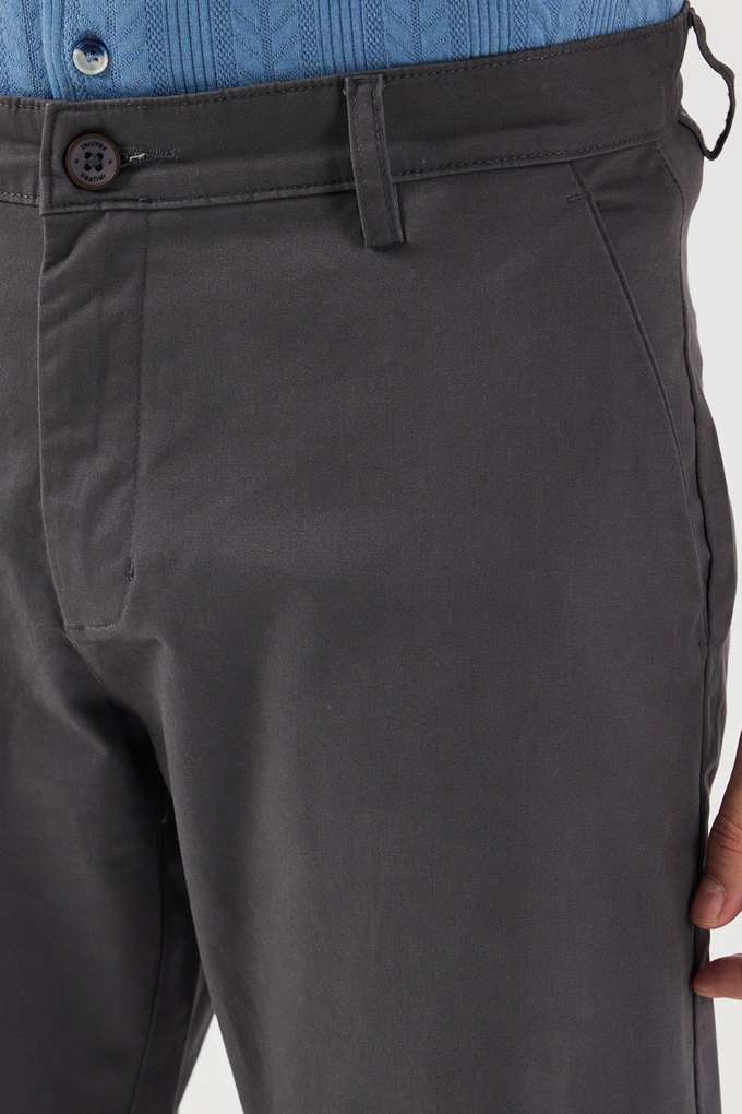 Solid-Cotton-Blend-Slim-Fit-Men-s-Casual-Wear-Chinos