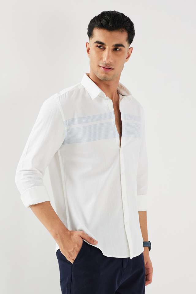 Stripes-Cotton-Slim-Fit-Men-s-Casual-Wear-Shirt