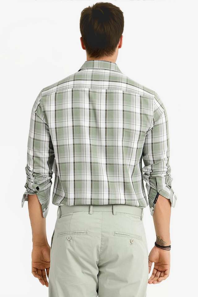 Checks-Cotton-Regular-Fit-Men-s-Casual-Shirt