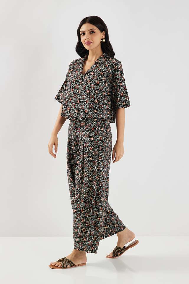 Printed-Full-Length-Viscose-Woven-Women-s-Co-Ord-Set