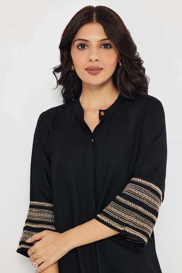 Embroidered-Full-Length-Viscose-Woven-Women-s-Co-Ord-Set