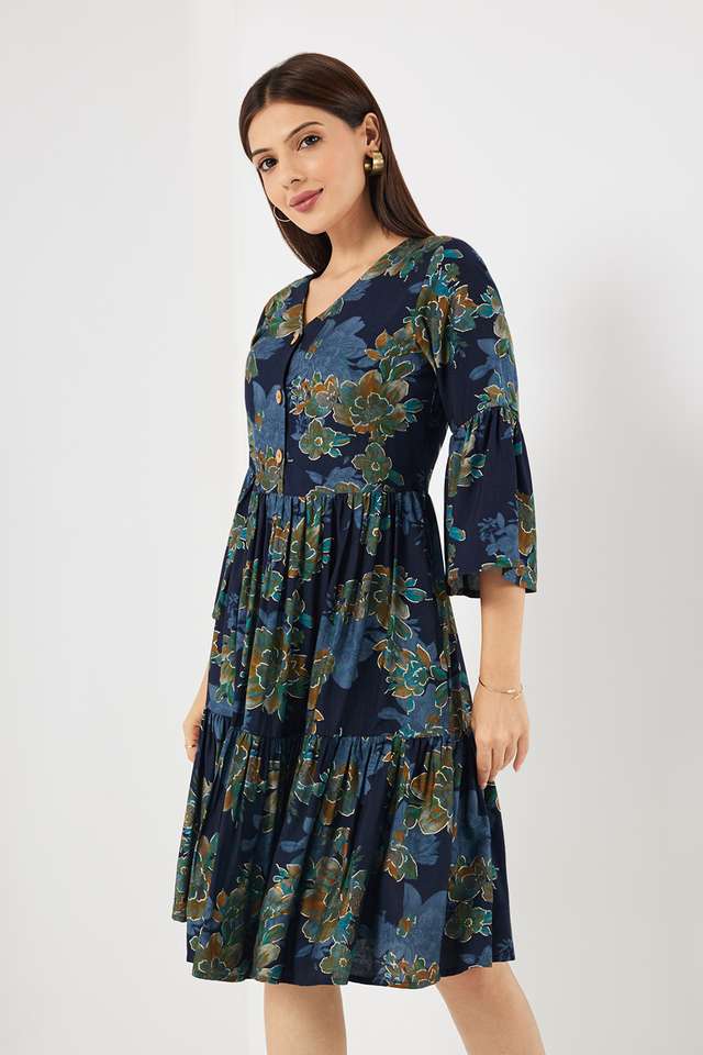 Printed-Muslin-V-Neck-Women-s-Ethnic-Dress