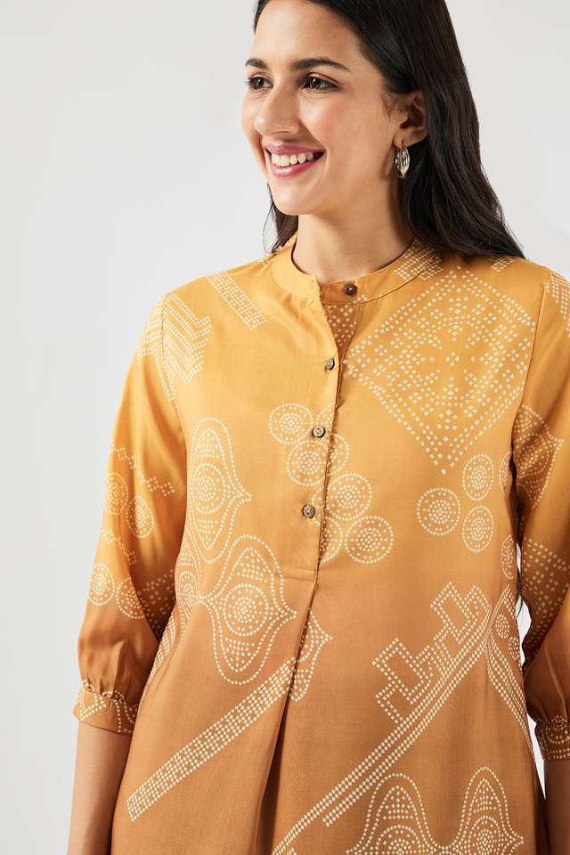 Printed-Muslin-Round-Neck-Women-s-Tunic