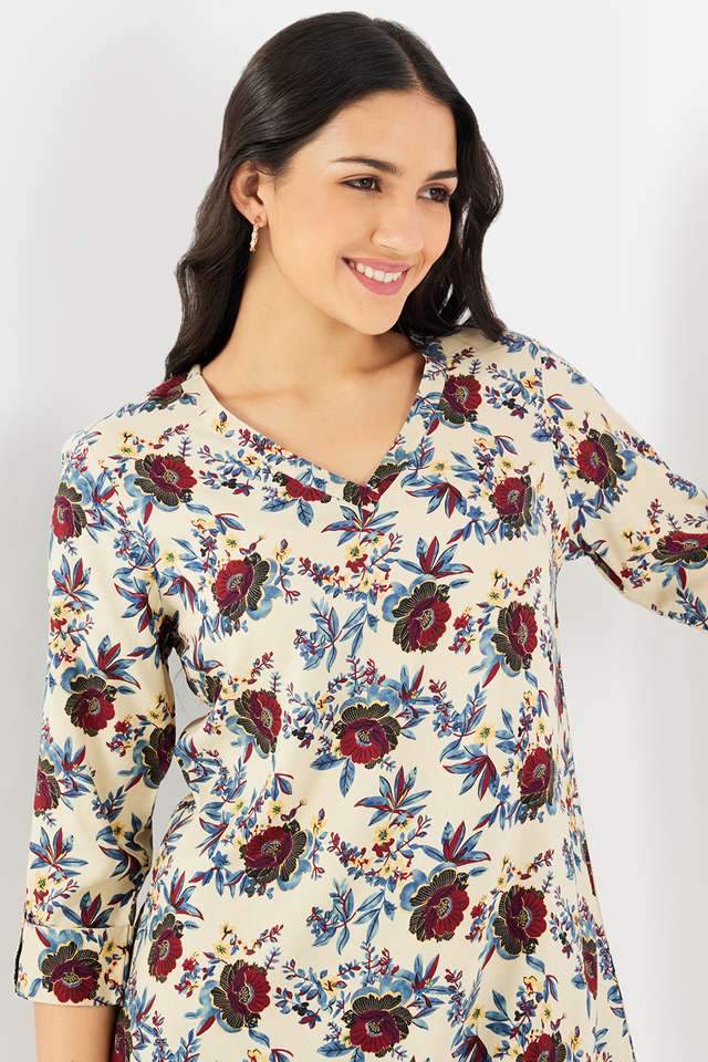 Printed-Rayon-Collared-Women-s-Tunic