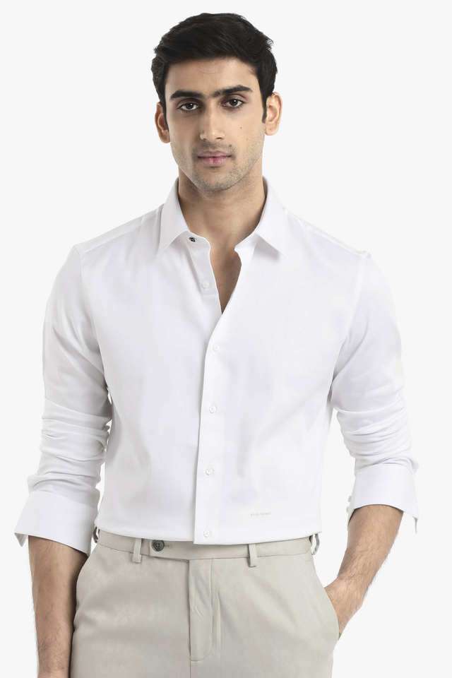 Solid-Cotton-Regular-Fit-Men-s-Casual-Shirt