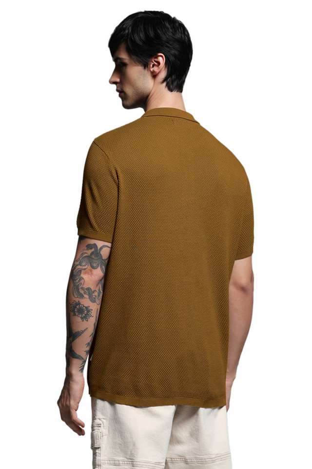 Solid-Cotton-Polo-Men-s-T-Shirt