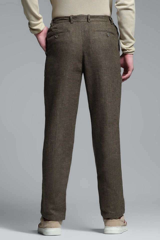 Solid-Linen-Slim-Fit-Men-s-Casual-Wear-Trousers