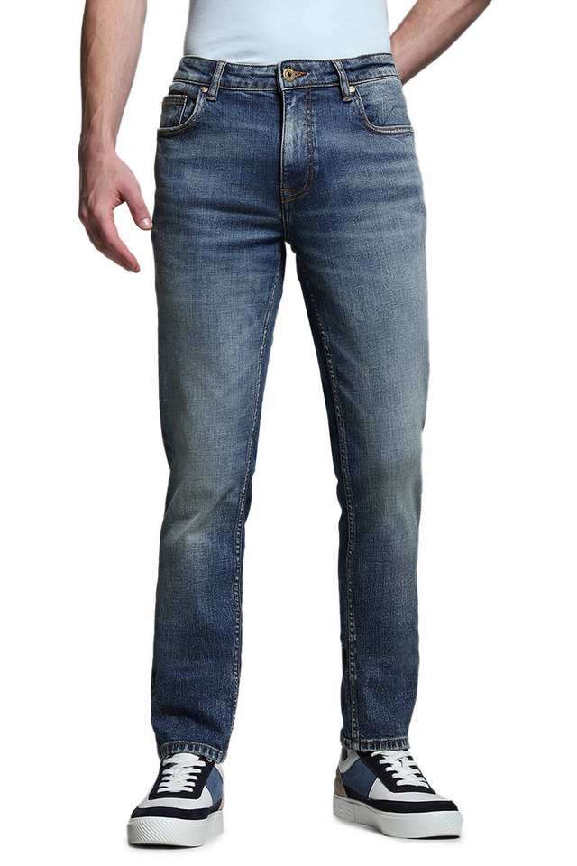 Light-Wash-Cotton-Slim-Fit-Men-s-Jeans