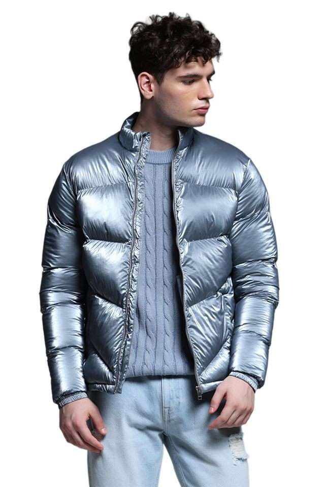Solid-Polyester-Regular-Fit-Men-s-Casual-Wear-Jacket