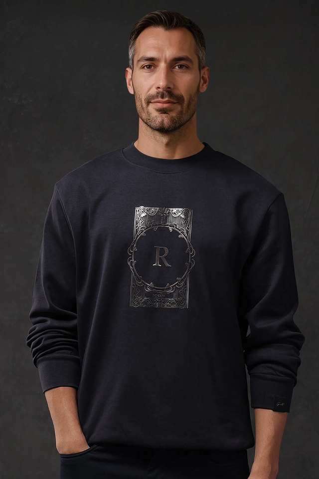 Printed-Cotton-Round-Neck-Men-s-Sweater