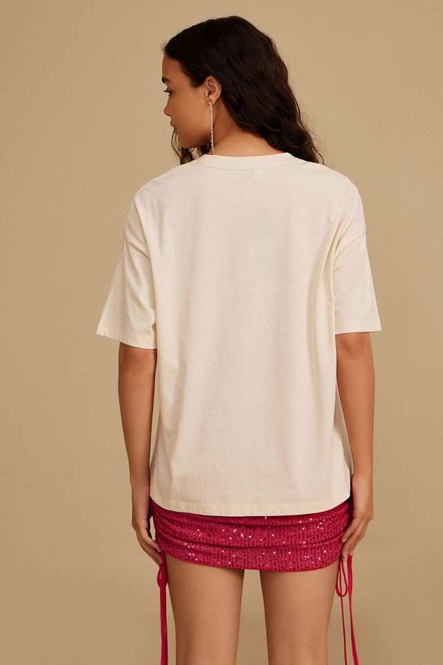 Printed-Cotton-Round-Neck-Women-s-Lotso-Sequined-Strawberry-T-Shirt
