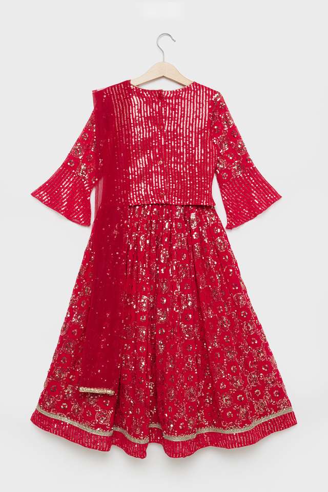 Solid-Blended-Fabric-Regular-Fit-Girls-Ethnic-Set