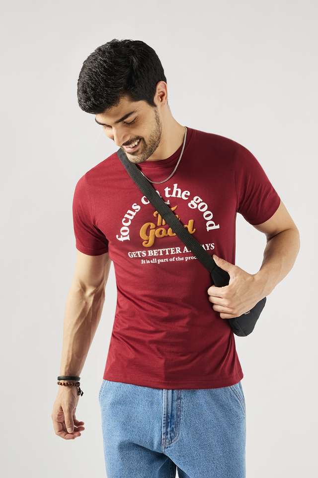 Printed-Cotton-Round-Neck-Men-s-T-Shirt