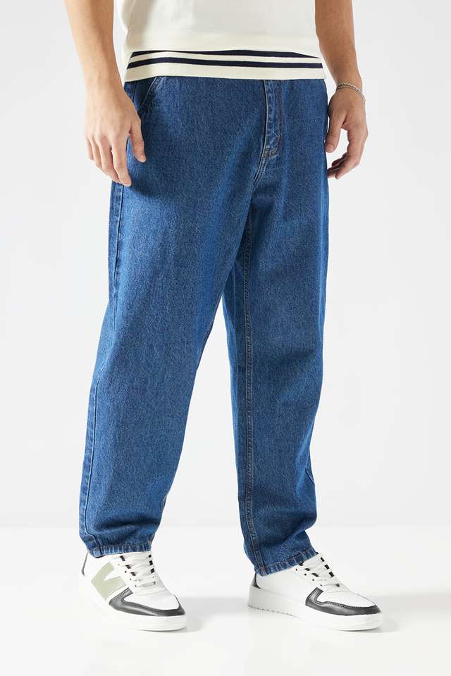 Dark-Wash-Cotton-Relaxed-Fit-Men-s-Jeans