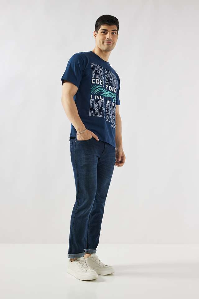 Whiskering-Blended-Fabric-Slim-Fit-Men-s-Jeans