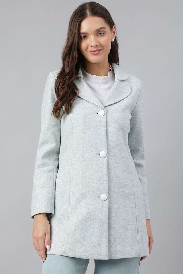 Solid-Polyester-Women-s-Casual-Wear-Jacket