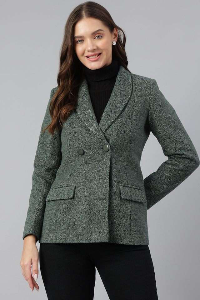 Solid-Polyester-Women-s-Casual-Wear-Jacket