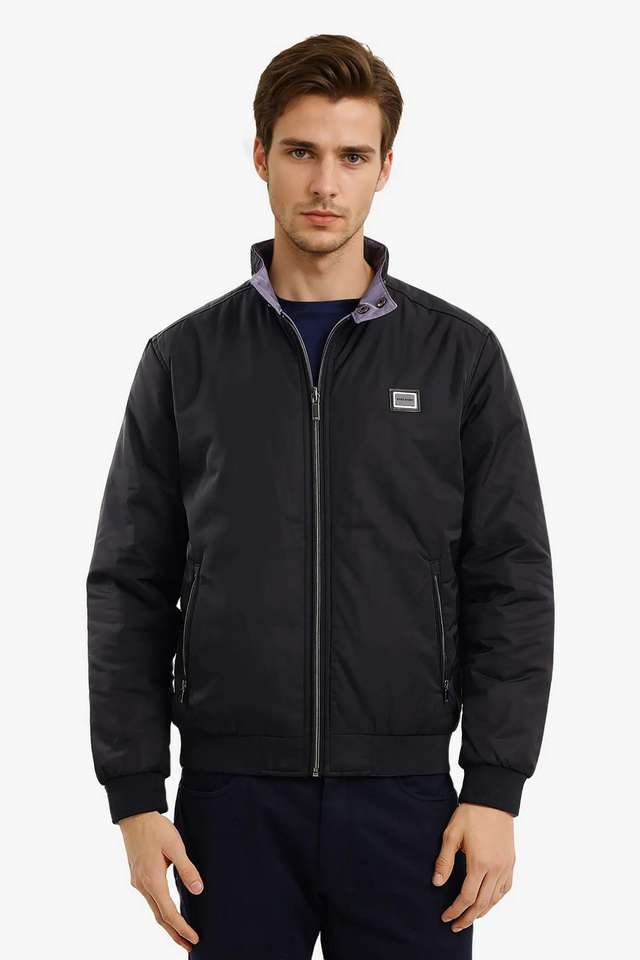 Solid-Cotton-Regular-Fit-Men-s-Casual-Wear-Jacket
