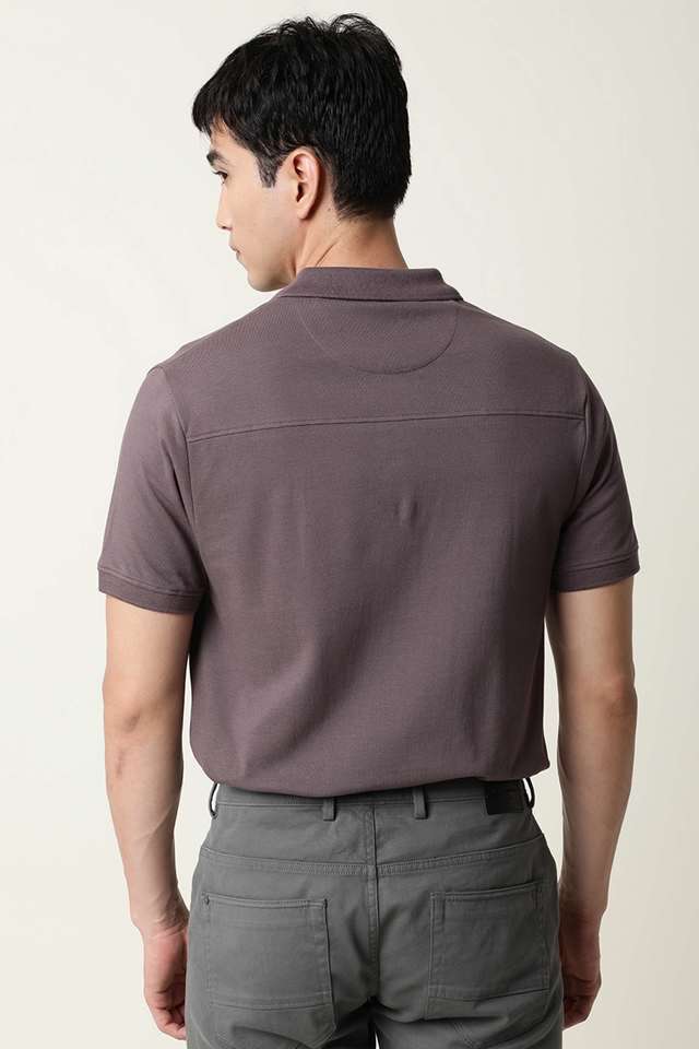 Rare Rabbit Mens Solid Polo Shirts RARE RABBIT Solid Men Polo Neck