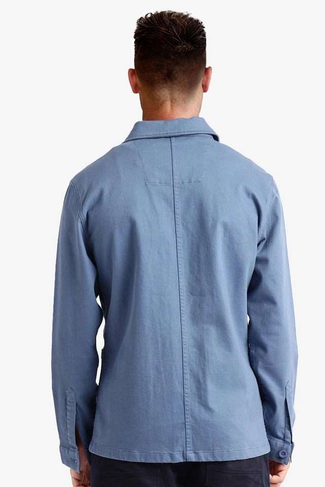 Solid-Blended-Fabric-Regular-Fit-Men-s-Casual-Jacket