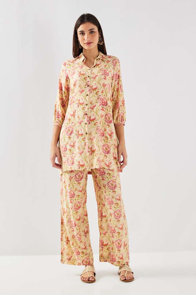 Printed-Muslin-Regular-Fit-Women-s-Co-Ord-Set