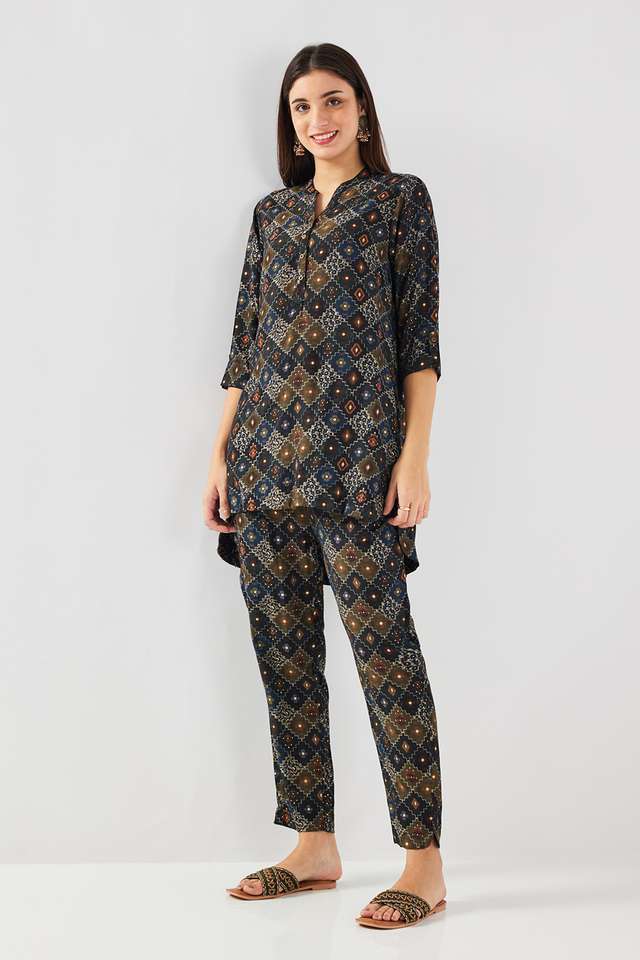 Printed-Muslin-Regular-Fit-Women-s-Co-Ord-Set