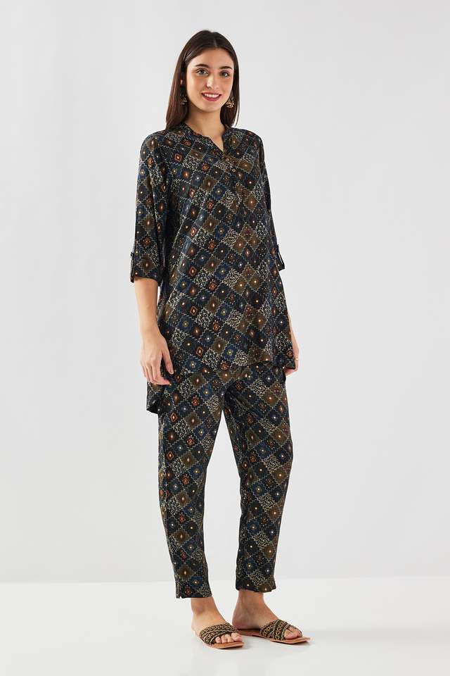 Printed-Muslin-Regular-Fit-Women-s-Co-Ord-Set