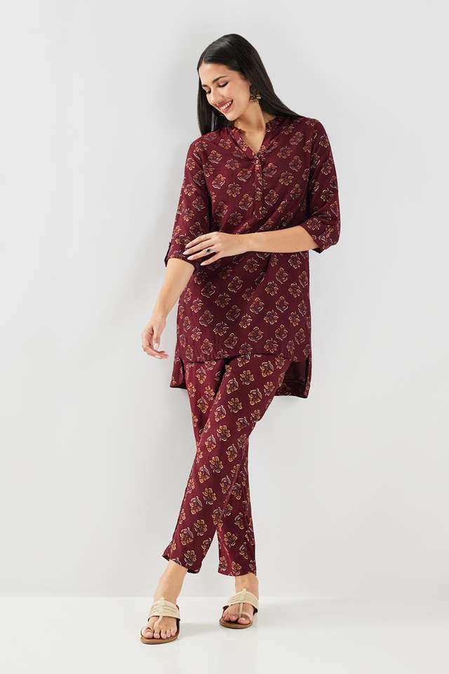 Printed-Muslin-Regular-Fit-Women-s-Co-Ord-Set
