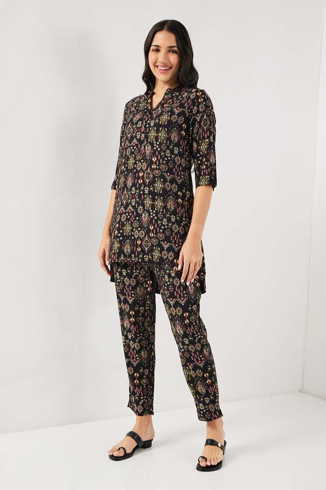 Printed-Muslin-Regular-Fit-Women-s-Co-Ord-Set
