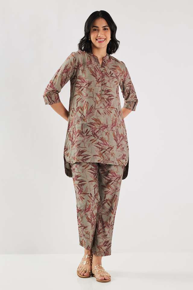Printed-Blended-Fabric-Regular-Fit-Women-s-Co-Ord-Set