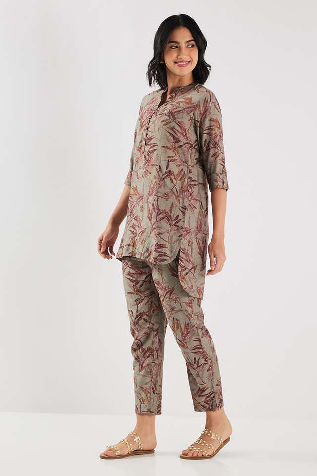 Printed-Blended-Fabric-Regular-Fit-Women-s-Co-Ord-Set