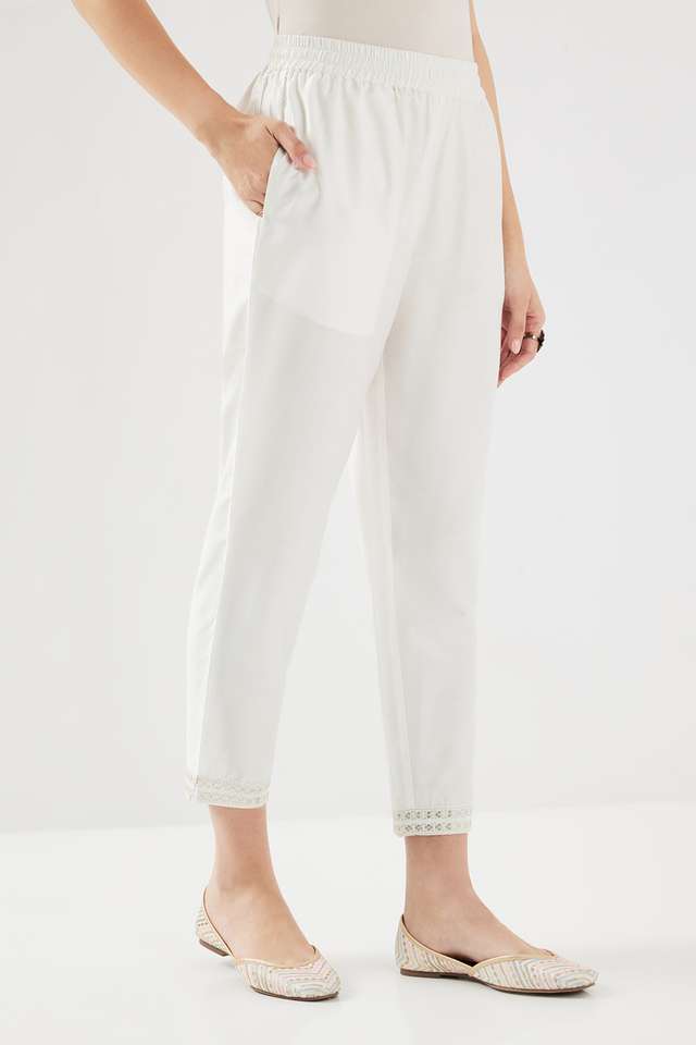 Solid-Viscose-Straight-Fit-Women-s-Palazzos