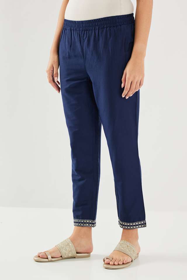 Solid-Viscose-Straight-Fit-Women-s-Palazzos