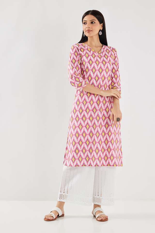 Schiffli-Blended-Fabric-Straight-Fit-Women-s-Palazzos