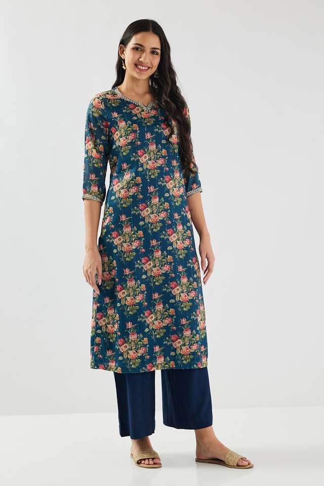 Solid-Blended-Fabric-Straight-Fit-Women-s-Palazzo