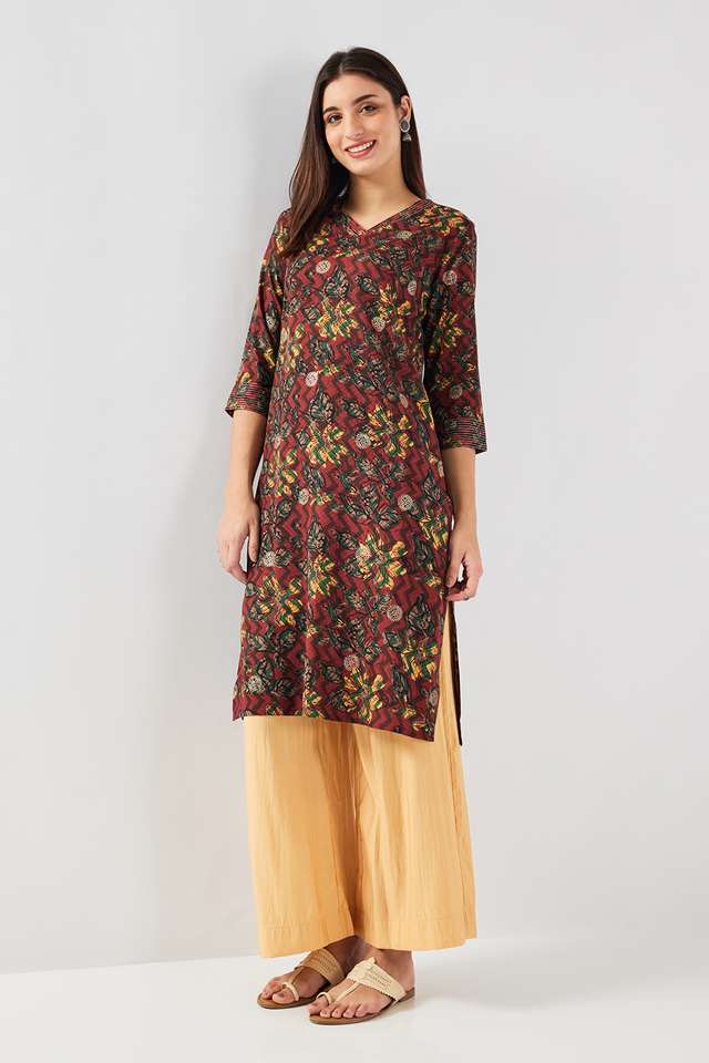 Solid-Chanderi-Straight-Fit-Women-s-Palazzos