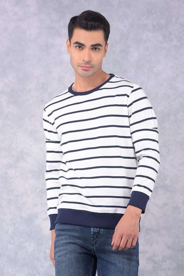 Stripes-Cotton-Round-Neck-Men-s-Sweatshirt