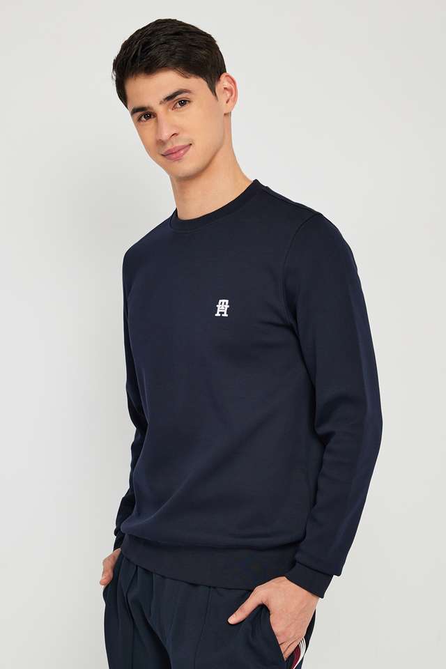 Solid-Cotton-Regular-Fit-Men-Sweatshirt