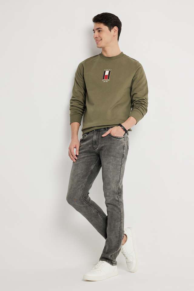 Solid-Cotton-Regular-Fit-Men-Sweatshirt