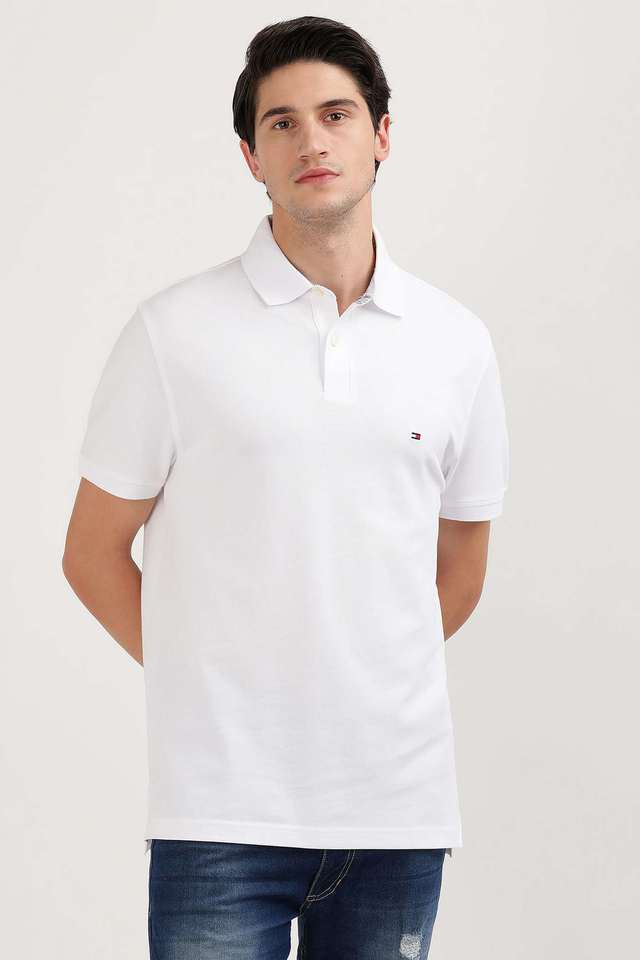 Solid-Cotton-Polo-Men-s-T-Shirt