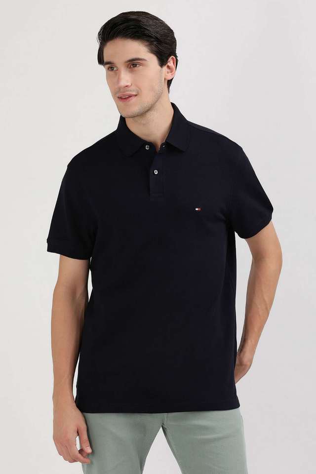Solid-Cotton-Polo-Men-s-T-Shirt