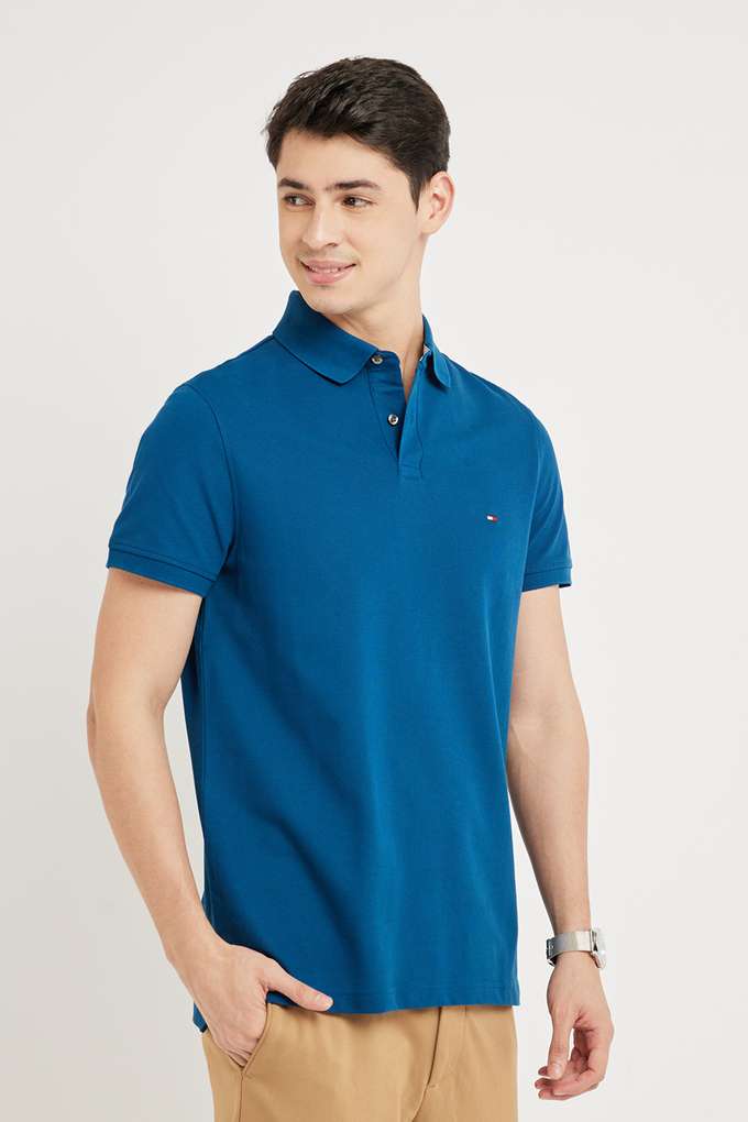 Solid-Cotton-Polo-Men-s-T-Shirt