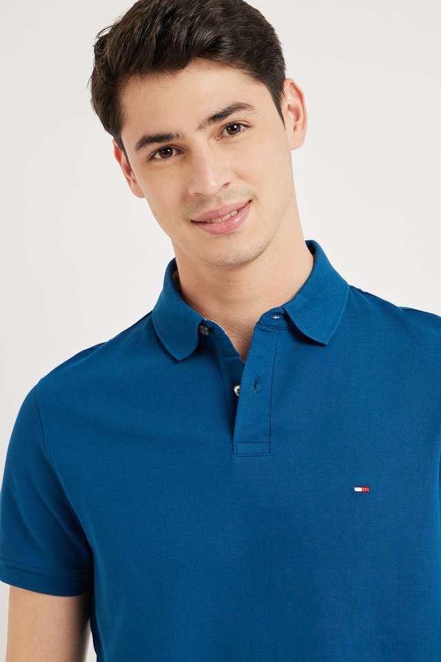 Solid-Cotton-Polo-Men-s-T-Shirt