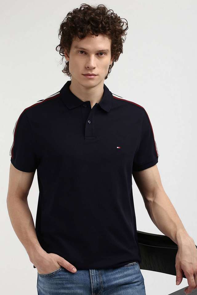 Solid-Cotton-Polo-Men-s-T-Shirt