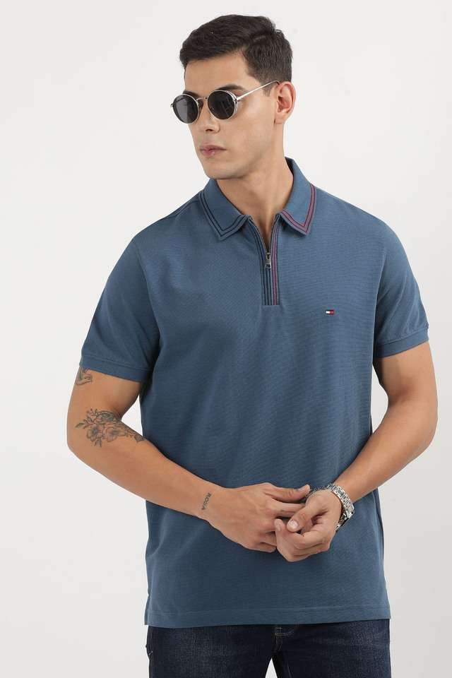Solid-Cotton-Polo-Men-s-T-Shirt