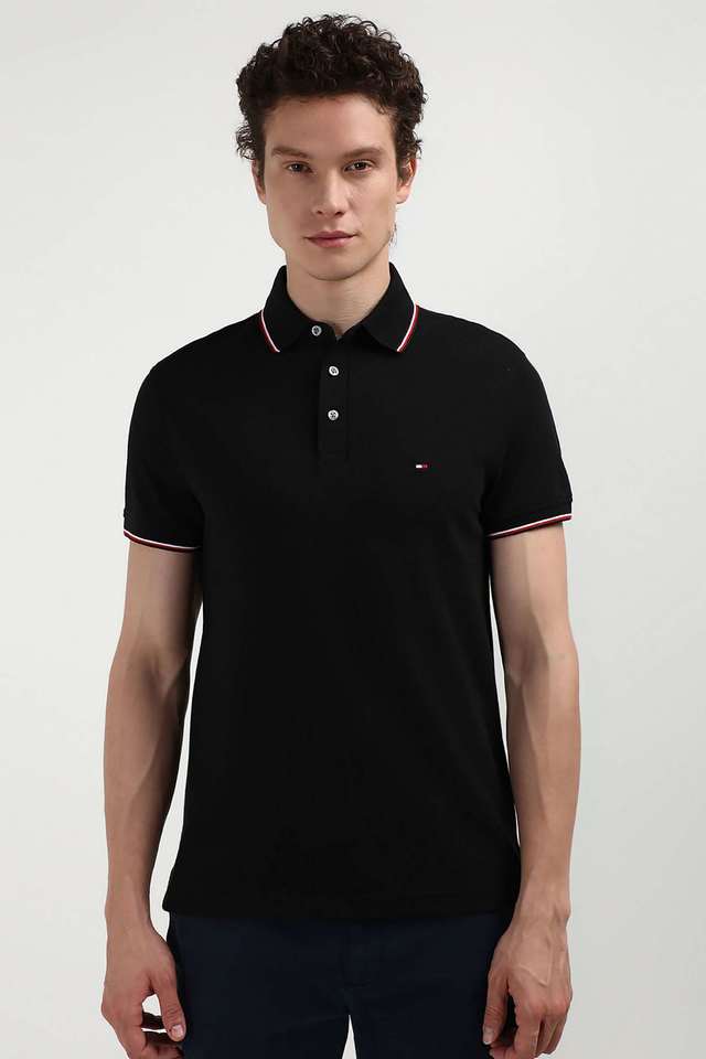 Solid-Cotton-Polo-Men-s-T-Shirt