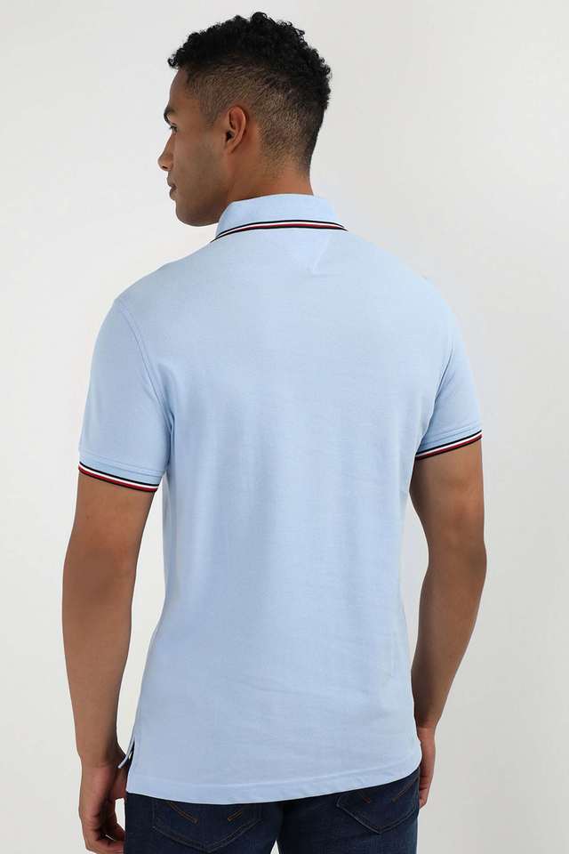 Solid-Cotton-Polo-Men-s-T-Shirt