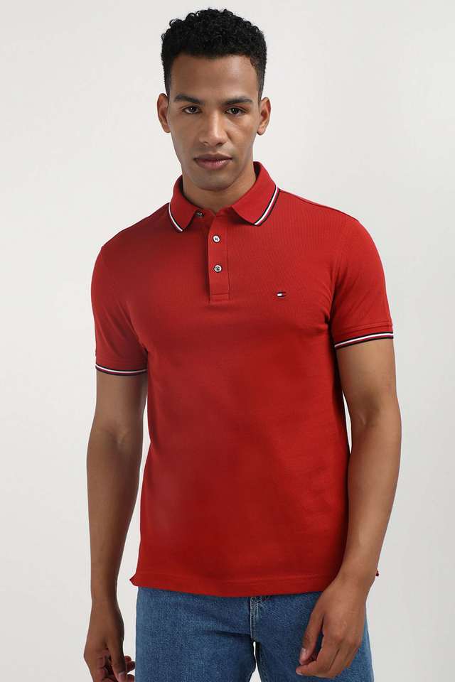 Solid-Cotton-Polo-Men-s-T-Shirt